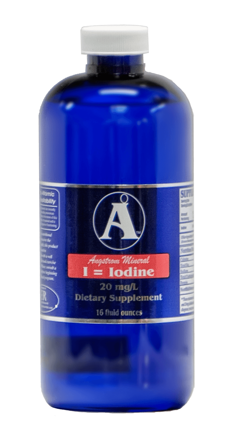 Angstrom Minerals Iodine 16oz CASE LOT