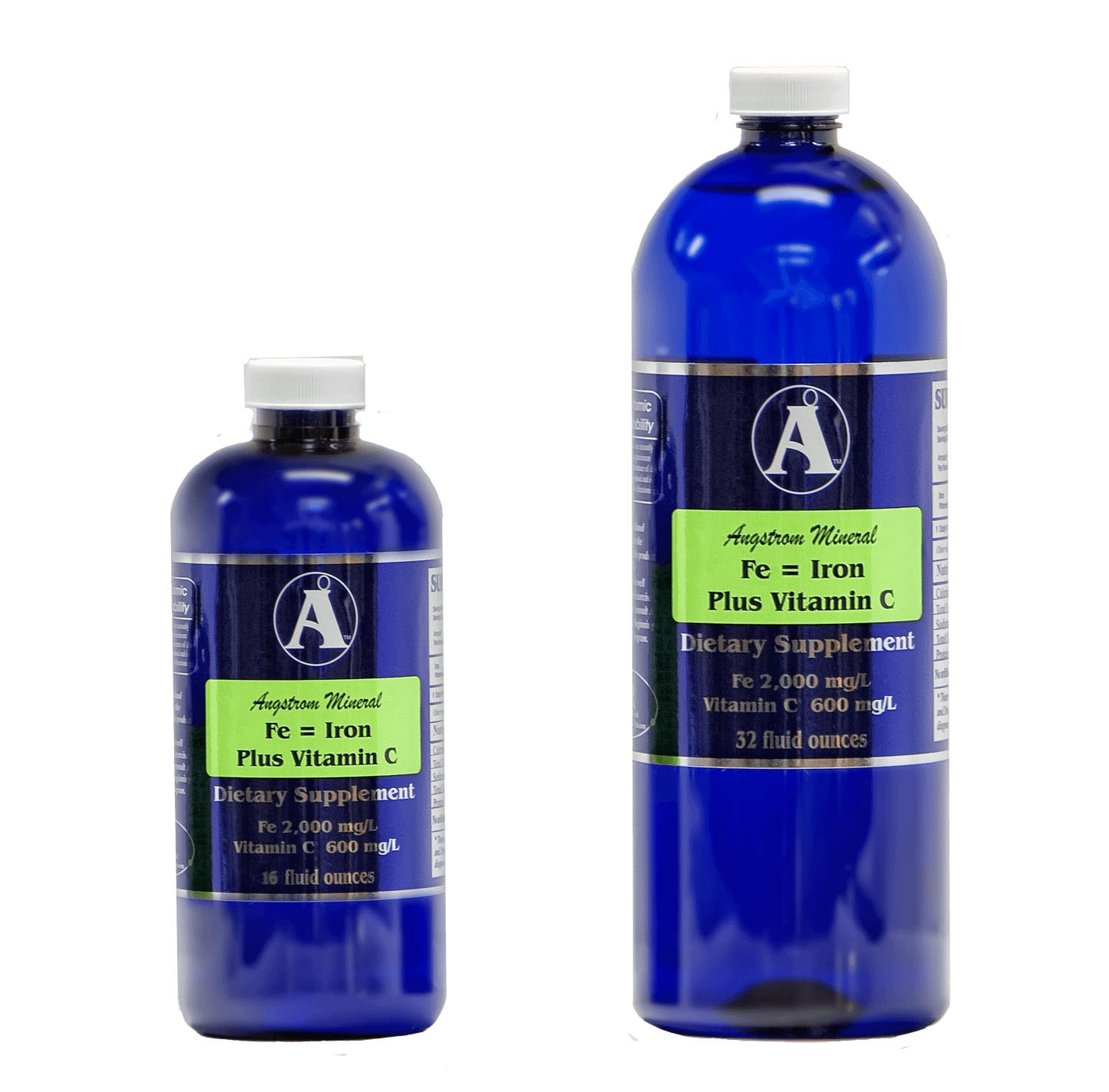 Angstrom Minerals Iron + C 32oz CASE LOT