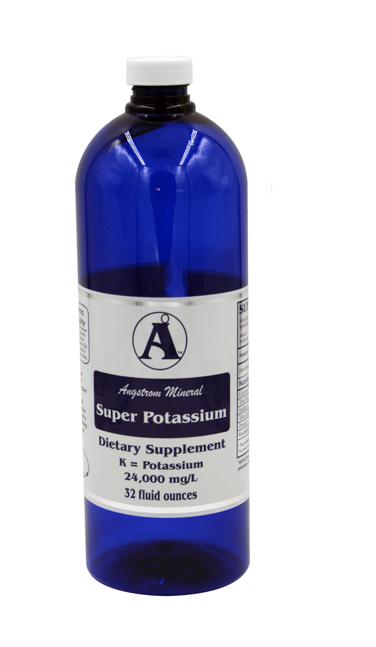 Angstom Minerals Super Potassium 32 oz Case Lot