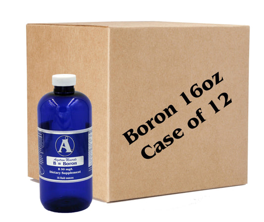 Angstrom Minerals Boron 16oz CASE LOT