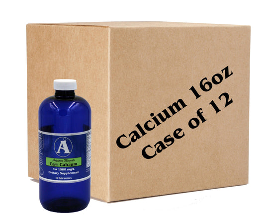 Angstrom Minerals Calcium 16oz CASE LOT