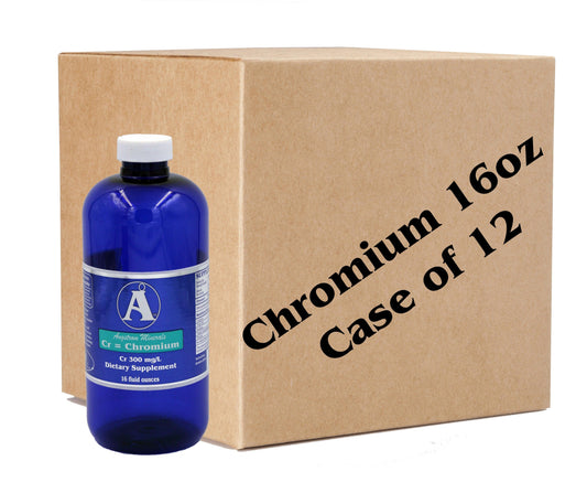 Angstrom Minerals Chromium 16oz CASE LOT