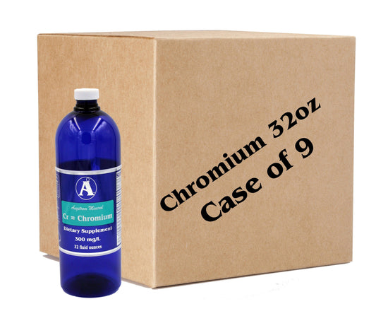 Angstrom Minerals Chromium 32oz CASE LOT