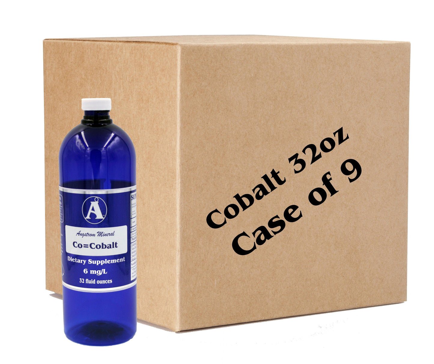 Angstrom Minerals Cobalt 32oz CASE LOT