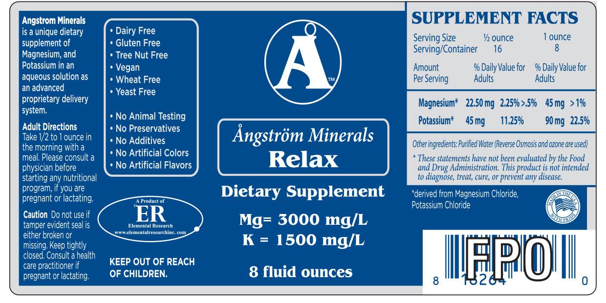 Angstrom Minerals Relax 8oz