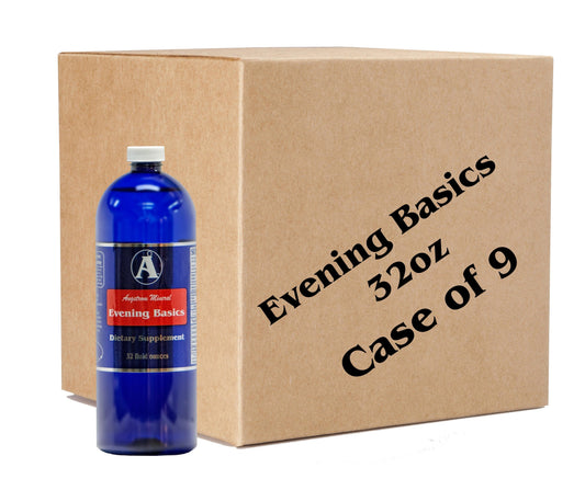 Angstrom Minerals Evening Basics 32oz CASE LOT