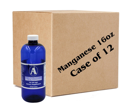 Angstrom Minerals Manganese 16oz CASE LOT