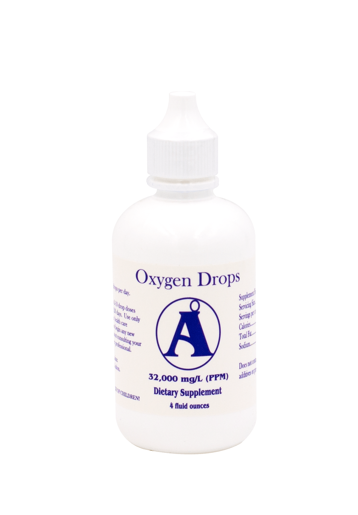 Oxygen Drops 4 oz - Angstrom Minerals