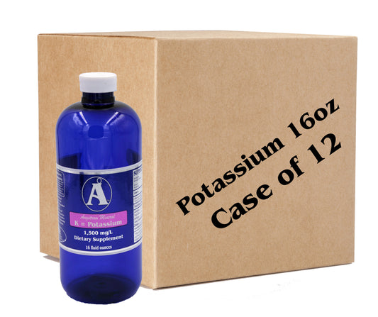 Angstrom Minerals Potassium 16oz CASE LOT