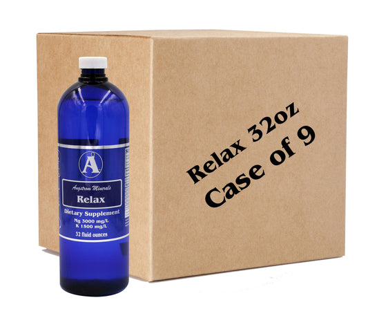 Angstrom Minerals Relax 32oz CASE LOT