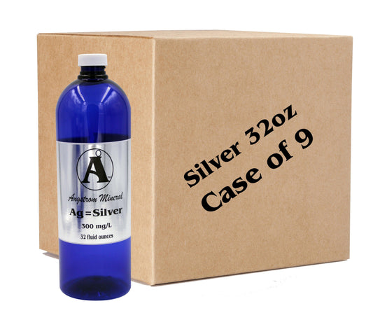 Angstrom Minerals Silver 32oz CASE LOT