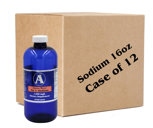 Angstom Minerals Sodium 16oz CASE LOT