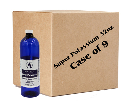 Angstom Minerals Super Potassium 32 oz Case Lot