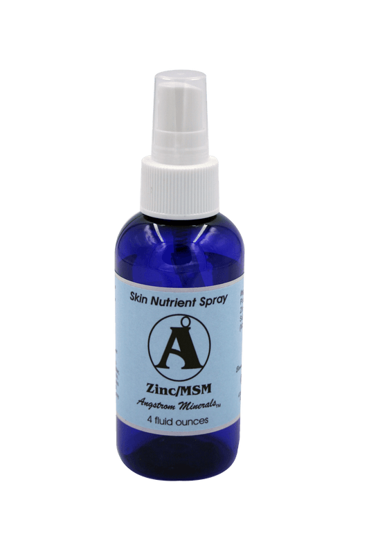 Zinc/MSM Spray 4 oz - Angstrom Minerals