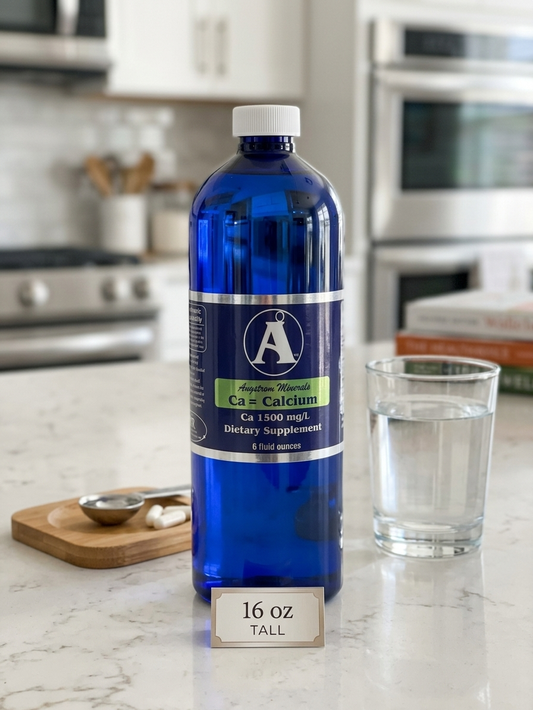 Angstrom Minerals Calcium 16 oz - Tall